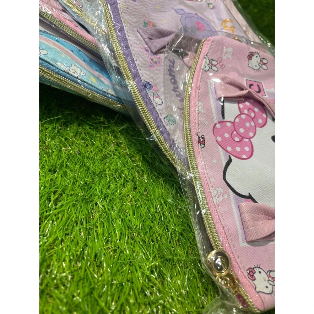 Lot of 8 Sanrio Hello Kitty My Melody Kuromi Cinnamoroll Mini Tote Bag ZPouch